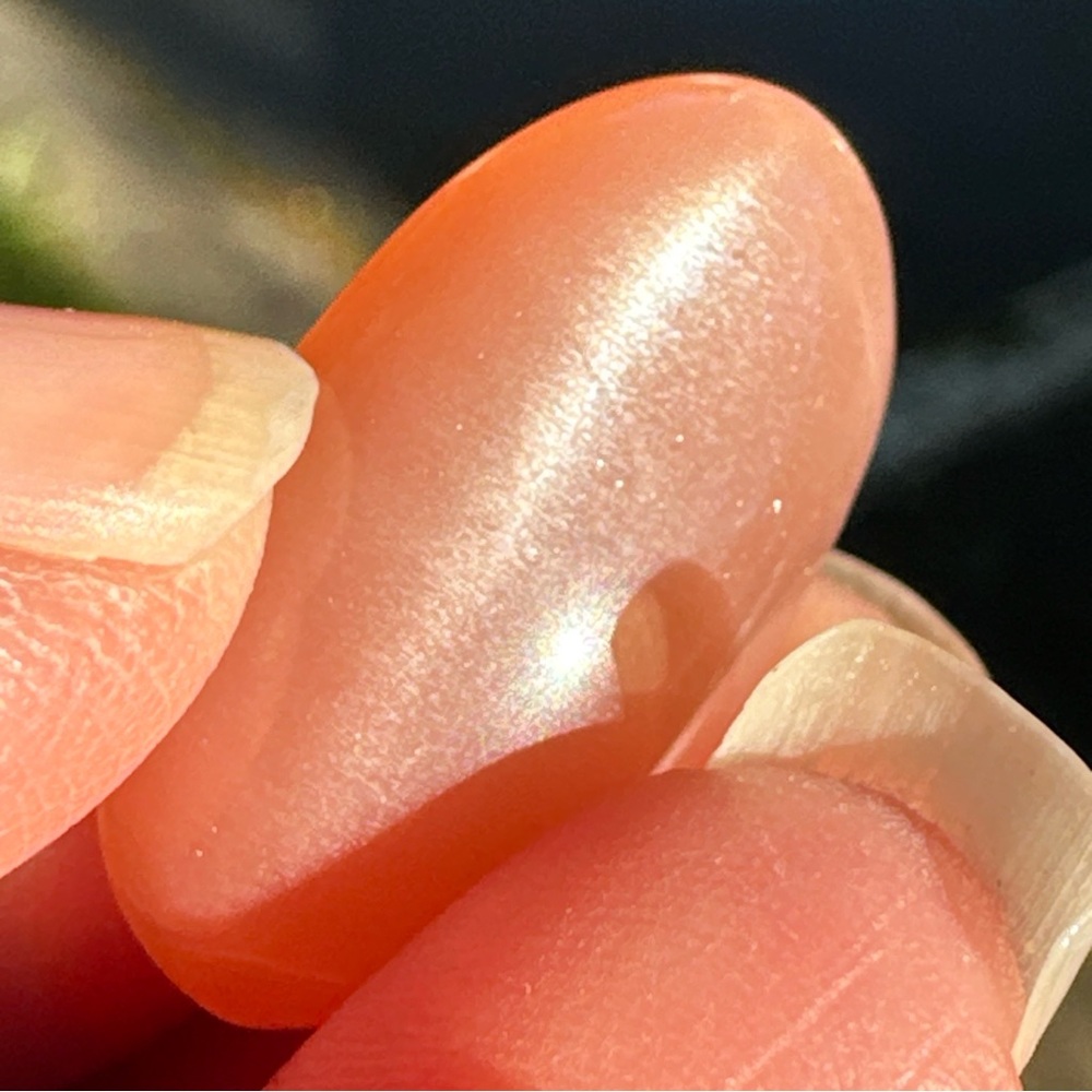 17.03ct Natural Orange Color MoonStone Cabochon Lot - Picture 14 of 17
